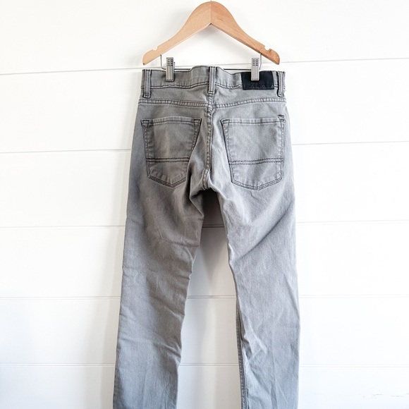 Levis Denizen 216 Skinny Fit Boys Size 12 Jeans Grey 5 Pocket. - Picture 7 of 7